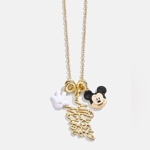 Disney Mickey Mouse Cluster Charm Necklace NEW